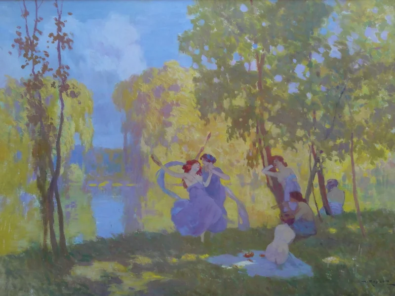 1862-Hyacinthe Royet - La danza